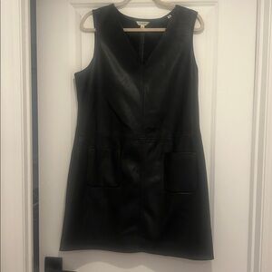 Max Studio Sleek Black Mini Dress